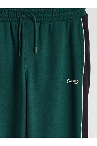 LC Waikiki Green Standard Fit Men's Jogger Sweatpants