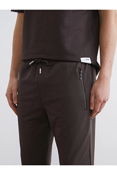 LC Waikiki Brown Standard Fit Men's Sweatpants
