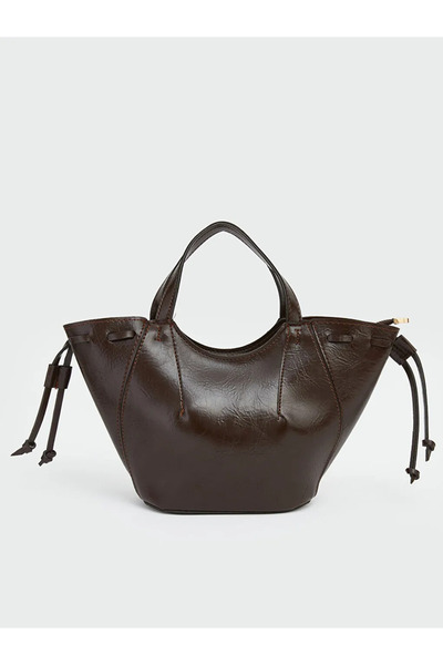 LC Waikiki Brown Leather Look Women's Shoulder Bag