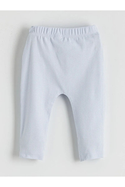 LC Waikiki Ecru Printed baby girl blouse and leggings