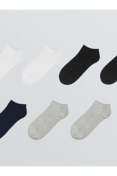 LC Waikiki Mixed Men's Sneaker Socks 7-Pack