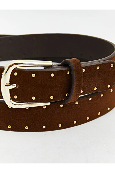 LC Waikiki Brown Suede Look Women's Belt
