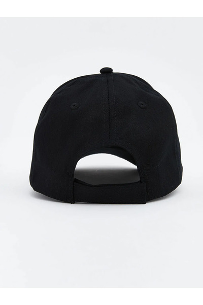 LC Waikiki Black text printed girl's cap hat 2-pack