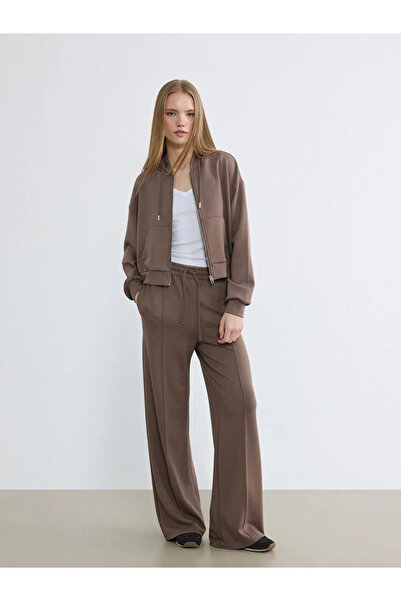 LC Waikiki Brown Soft Touch Women's Sweatpants