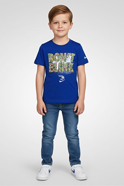 Nike 3Brand by Russell Wilson Toddlers Boy Graphic Print Short Sleeve T-shirt...