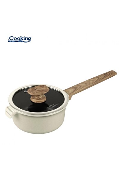 Cooking by Heinner Aluminum Pot with Lid 18 x 9 CM, Wild Stone,