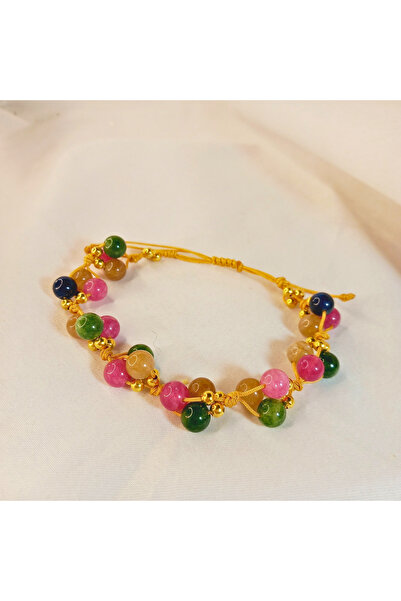 Crystal Atelier سوار شاكرا من الحجر الطبيعي المعتمد - ستراتين من حجر السنترين...