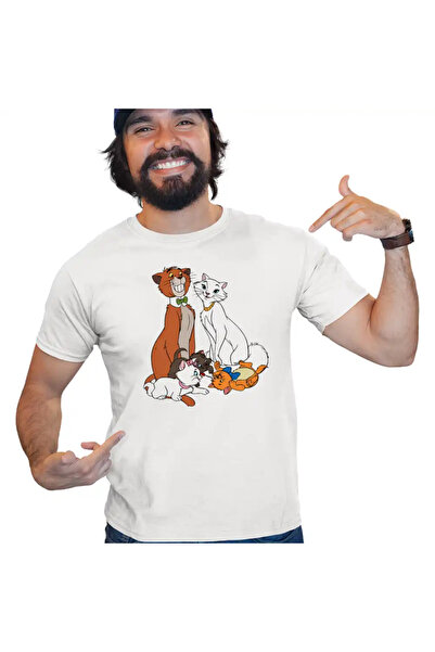OEM Men's T-Shirt The Aristocrat Cats Family Cartoons