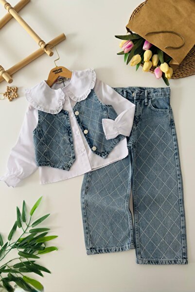 Minigimin Cicileri Set de 3 piese pentru fetițe, marca Miniğimin Cicileri, cu...