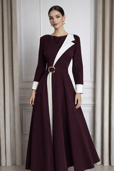 ELEEN EST A sophisticated dress with a modern design that combines elegance a...