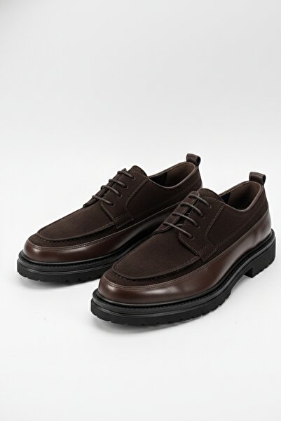 LUSIVE Genuine Leather Brown Casual Comfortable Classic Men's Shoes Luass28Al...