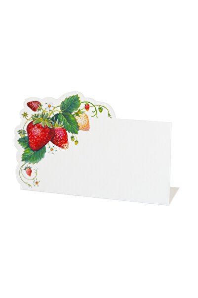 Hester & Cook Strawberries Place Card - Pack of 12