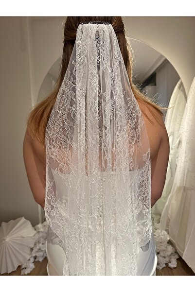 enb 95cm dantel işleme duvak