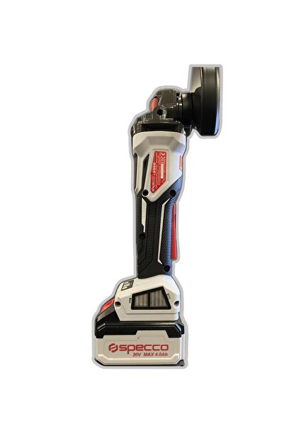 Specco Kömürsüz Akülü Avuç Taşlama 20V 4.0Ah SP20V-4042B