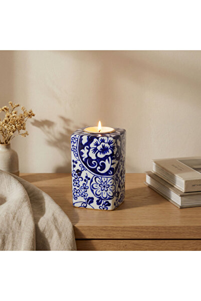 Güral Porselen Hong Kong Kutulu El Dekoru Dekoratif Porselen Hediyelik Mumluk...