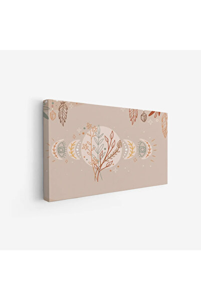 Tajridhome لوحة طبيعة هادئة - عناصر نباتية - ألوان دافئة - هادئ - لوحات فن عص...