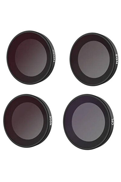 TELESIN Lens filter Set CPL/ND8/ND16/ND32 for Insta360 GO3