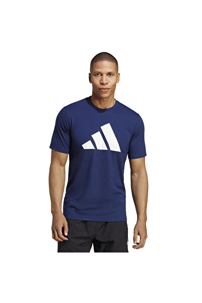 adidas Tricou pentru bărbați Feelready, albastru marin, cu guler rotund, din ...