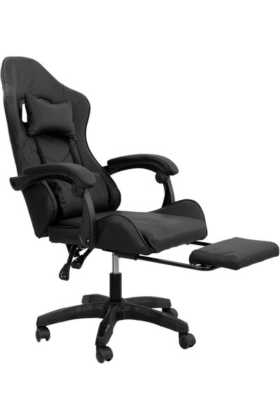 Afifa Furniture Furniture Black Gaming Chair - Ergonomic Chair & Recliner Cha...