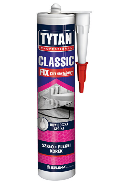 Other Tytan klej montażowy Classic FIX bezbarwny uniwersalny 290ml