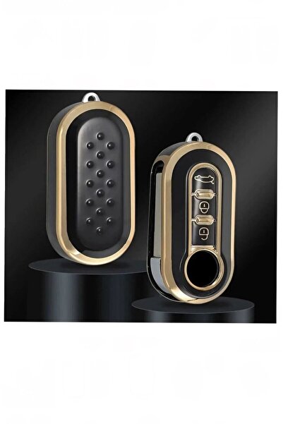 ÖZEN KEYS Fiat Doblo Ducato Key Case Nano Black Gold Gold Color 1st Quality
