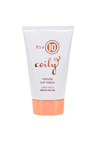 It's a 10 Haircare It's a 10, Coily Collection, Hair Styling Cream, 118 ml