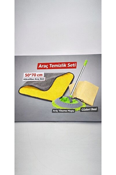 RSC MARKETİM Çok Fonksiyonlu 2 In 1 Mikrofiber Araba Yıkama Fırçası / Güderi ...