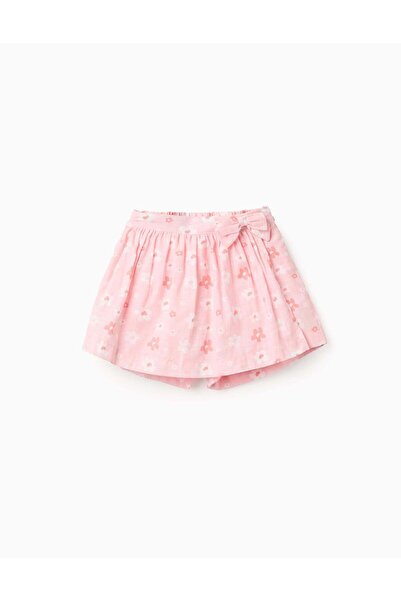 Ziddy Short Aop Slub, Light Pink