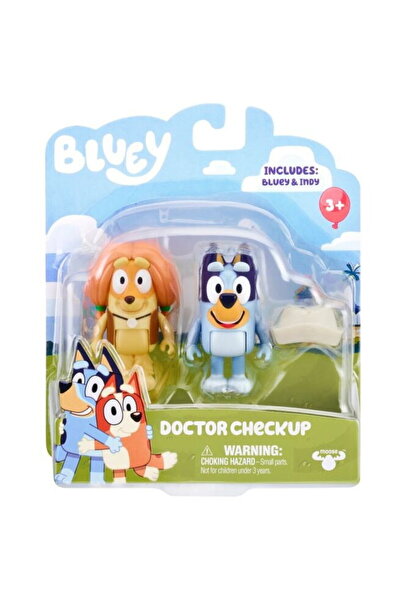 TM TOYS Bluey Figure Set 2 Pack Doctor Visit