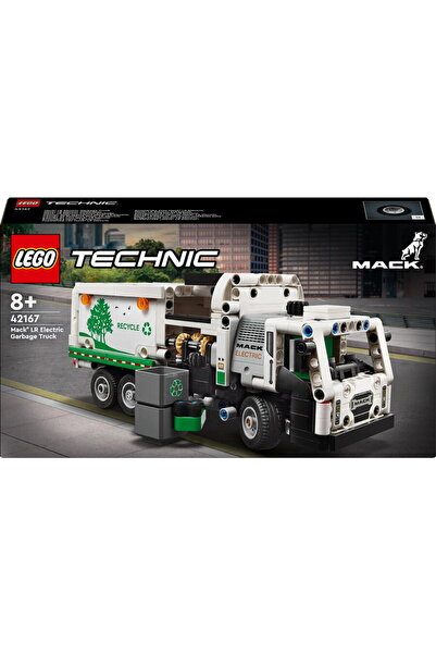 LEGO Technic™ Mack LR Electric Garbage Truck – 503 pieces, 8+ years
