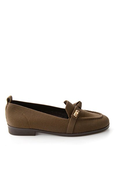 Bambi Kahve Kadın Loafer Ayakkabı K01327025182