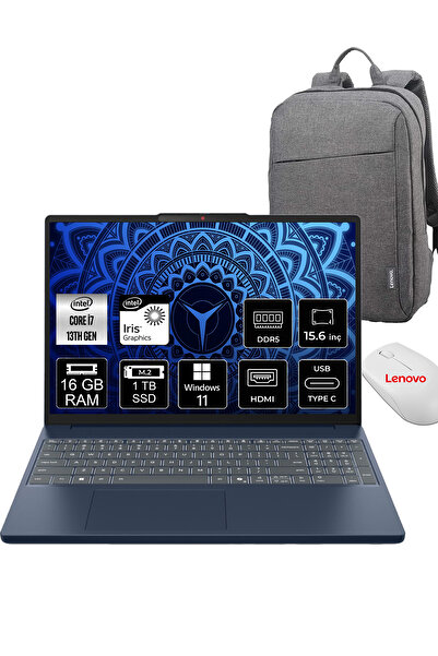 LENOVO Ideapad Slim 3 I7-13620H 16GB 1TB SSD 15.3" IPS Windows 11 Taşınabilir...