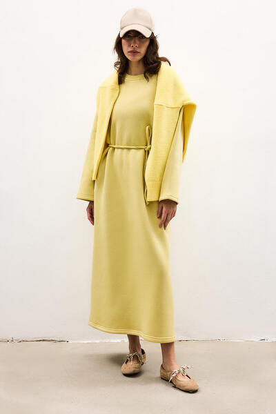 Touché Privé Reglan Sleeve Knitted Dress