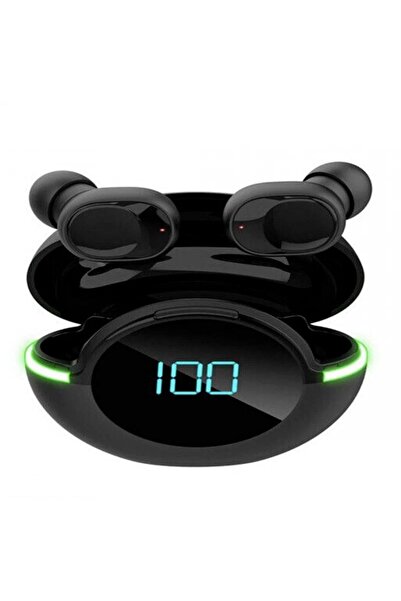 Generic Y80 Bluetooth 5.1 Sport Earbuds - Matte UV Finish with LED Battery Di...