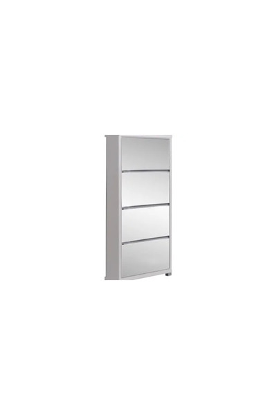 Mobila ABC Shoe Cabinet 4 Doors Front Mirror