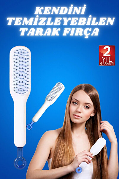 Epilons Self-Cleaning Comb Brush Retractable Fit for Pet Tight-Toothed