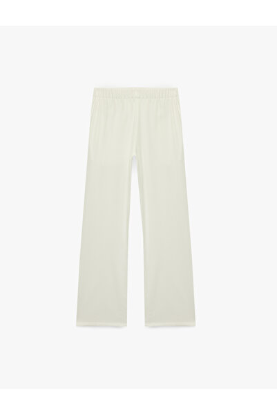 Koton Pantaloni de trening din viscoză, cu buzunare, talie elastică, croială ...