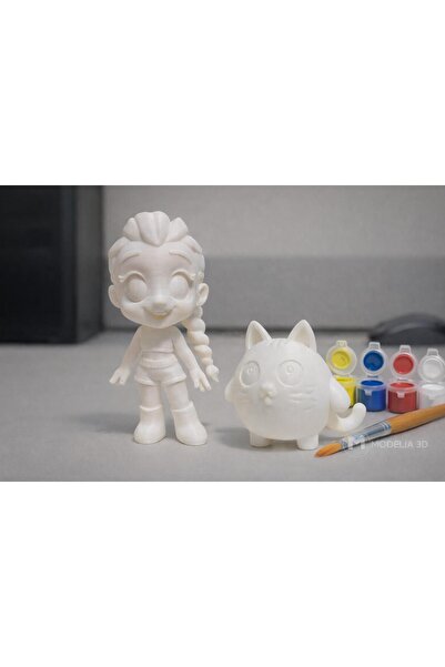 Modelia3D Boyama Seti 3D Baskı figür