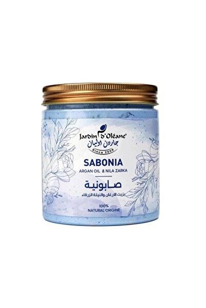 Jardin Oleane صابونية النيلة الزرقاء وزيت الارغان لتفتيح و تنعيم البشرة من جا...
