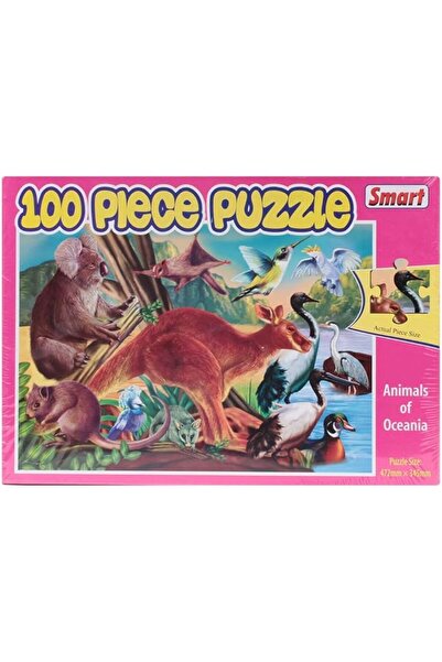 Smartbox 100 piece puzzle animals of Oceania