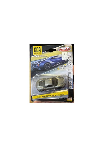 CCA Premium Series Maserati MC20 Gümüş 1/64 Model Araba