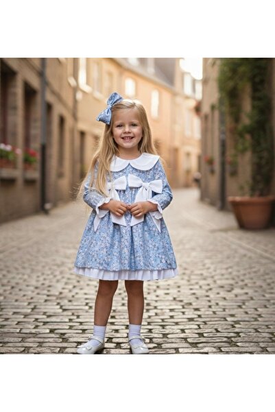 Tinypeople Girls' Floral Dress Children's Holiday Dress Vintage Children's Dr...