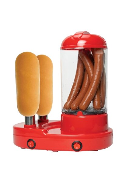 BASE Aparat de făcut hot dog 450W Roșu SFZ 02