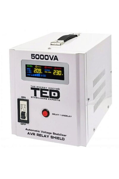 TED Electric Stabilizator de rețea Max 5000VA-AVR seria RT