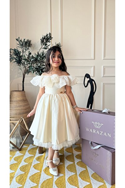 Warazan فستان بناتي انيق للمناسبات