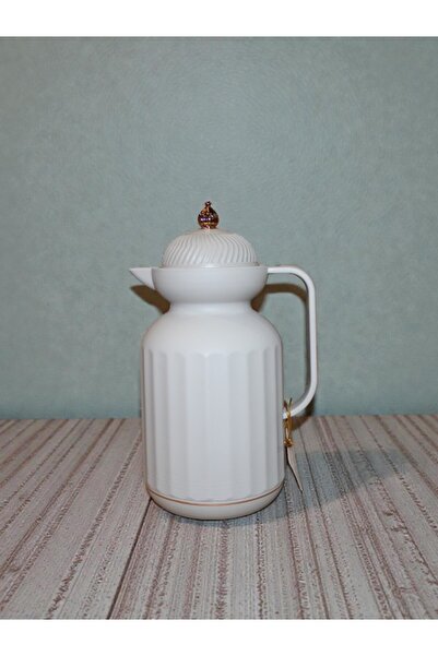 WDA إبريق قهوة فاخر معزول بسعة 1.0 لتر - ترمس حراري بتفريغ حراري مع غطاء،