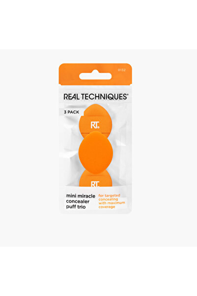 Real Techniques Mini Miracle Concealer Puff - Set of 3
