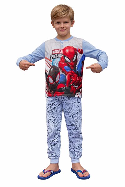 Marvel Spider-Man Παιδικές πιτζάμες MV40M7635, σετ 2 τεμαχίων από Βαμβάκι