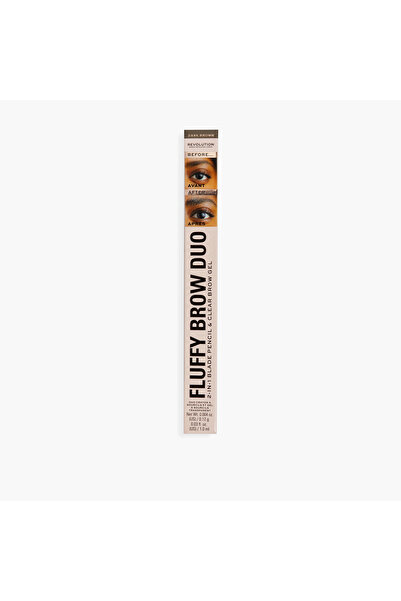 Makeup Revolution London Makeup Fluffy Brow 2-in-1 Blade Pencil and Brow Gel