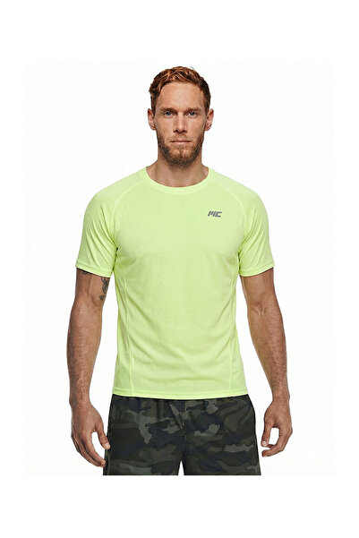 MUSCLECLOTH Running Kısa Kollu T-Shirt Sarı